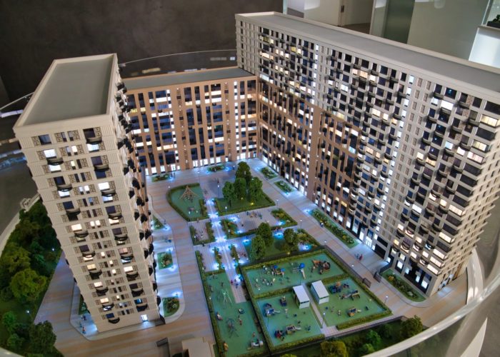 Макет Residential Complex «Mikhailovo 31»